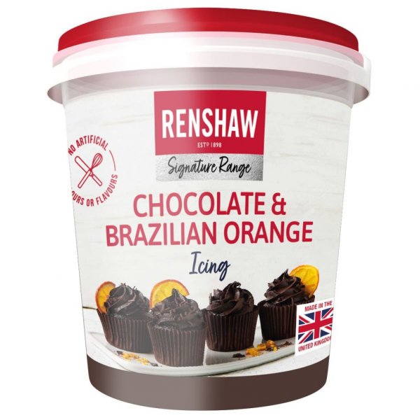 Icing - Choklad/Apelsin - Renshaw