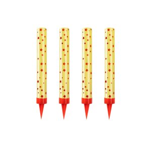 Isfacklor Guld - 4-pack