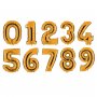 Sifferballonger Guld, 86 cm - nr 4