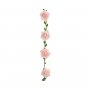 Girlang med rosa rosor