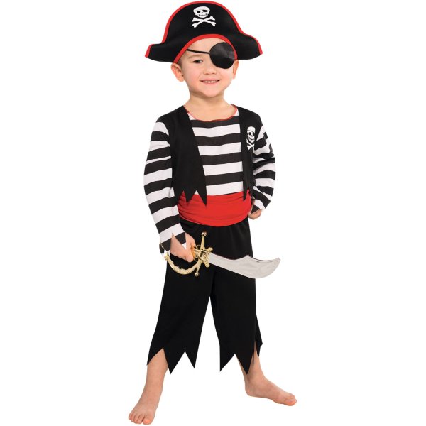Maskeraddräkt - Pirat - 6-8 år Maskeraddräkt - Pirat - 6-8 år
