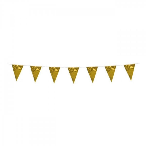 Vimpelgirlang Metallic Guld 3m