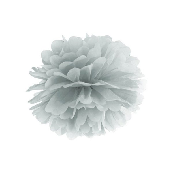 Pom Pom Silver 25 cm