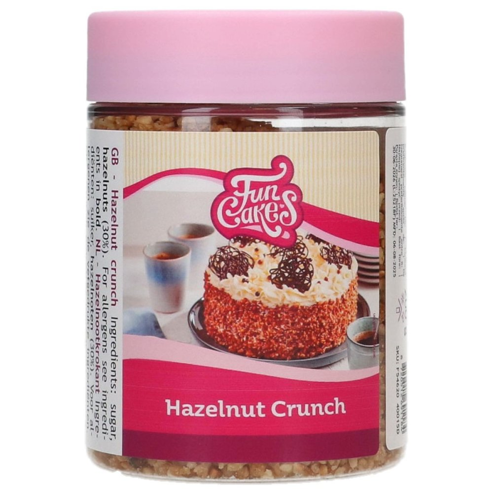 Hasselnötskrokant - 200 g - Hazelnut Crunch - FunCakes - Kalasbakning