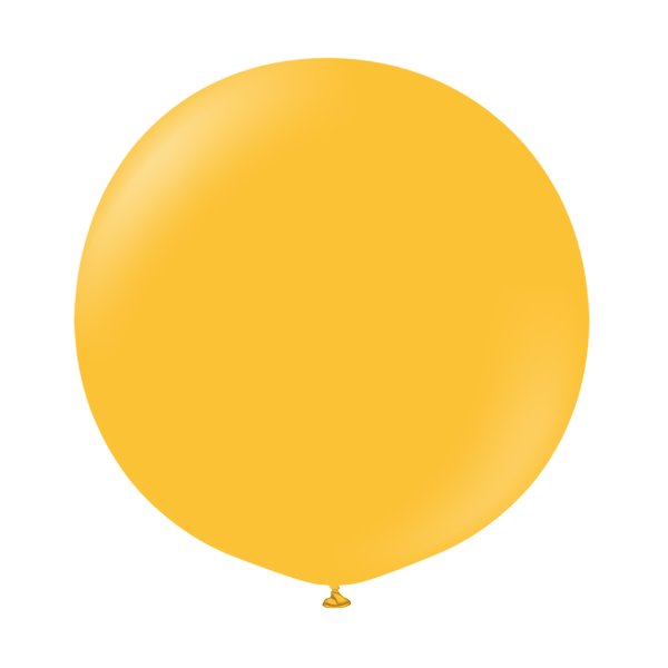 Ballonger enf�rgade - Premium 60 cm - Amber - 2-pack