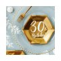 Pappersassietter 30 �r Guld