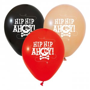 Ballonger - Pirat Hip Hip Ahoy - 6-pack