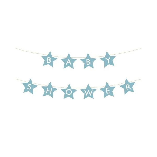 Girlang Babyshower Ljusbl�