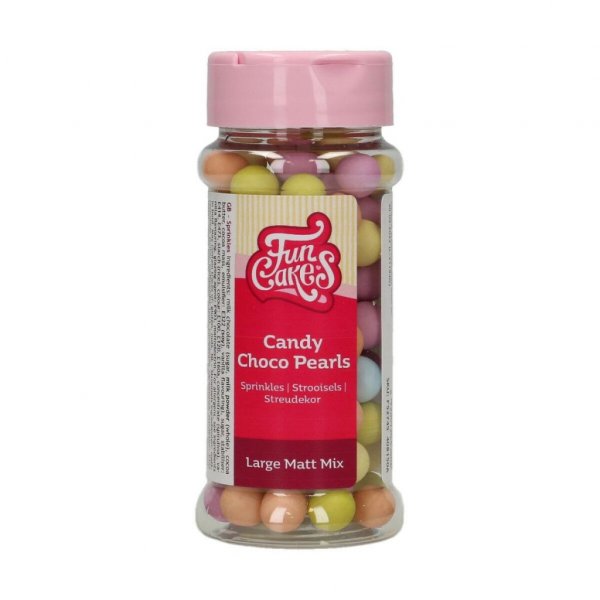Candy Choco Pearls - Large Matt Mix
