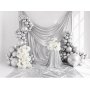 Ballong - Glossy - Silver - 100 cm