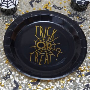 Papptallrikar - Trick or Treat - 8-pack