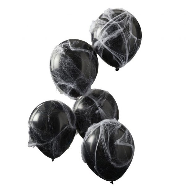 Ballonger - Spindeln�t - Fright Night - 5-pack