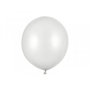 Ballonger enfrgade - Premium 43 cm - Silver Metallic - 25-pack