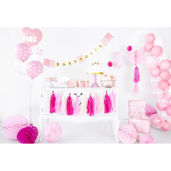 Pappmuggar - Rosa - Guldkant - 6-pack Pappmuggar - Rosa - Guldkant - 6-pack