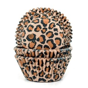 Muffinsformar - Leopard - 50-pack