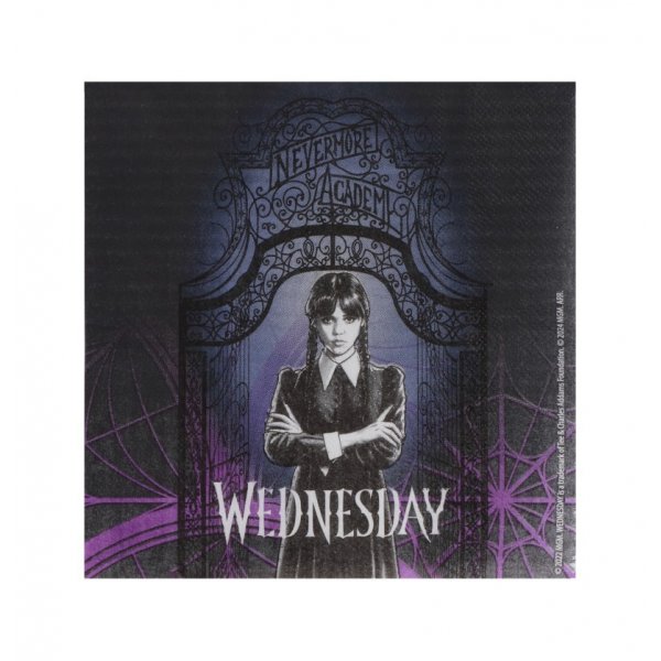 Servetter - Wednesday - 20-pack - 33x33 cm