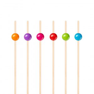 Snackspinnar/Drinkpinnar - Mixade färger - 12 cm - 25 st Snackspinnar/Drinkpinnar - Mixade färger - 12 cm - 25 st