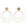 Metallring Guld 2-pack