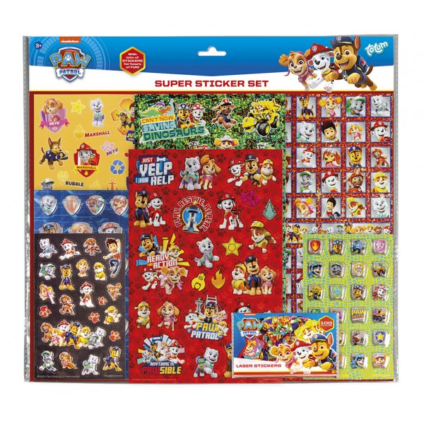 Klistermärken - Paw Patrol - Super sticker set Klistermärken - Paw Patrol - Super sticker set