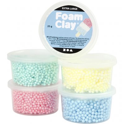 Foam Clay XL - 5-pack - Pastell