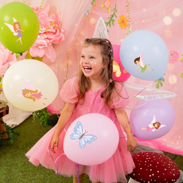 Ballonger - Fairy / �lva - 6-pack - 30 cm