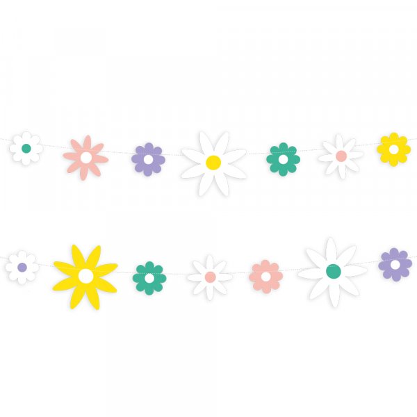 Girlang - Blommor - 3 m Girlang - Blommor - 3 m