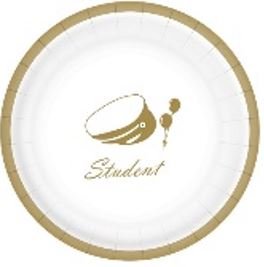Papptallrikar - Student - 17 cm - 8-pack