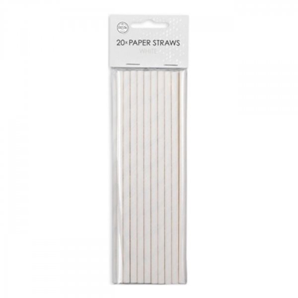Papperssugr�r - Vita - 20-pack