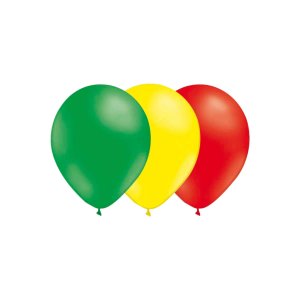 Ballonger - Mix - Grön/Ljusgul/Röd - 15-pack Ballonger - Mix - Grön/Ljusgul/Röd - 15-pack