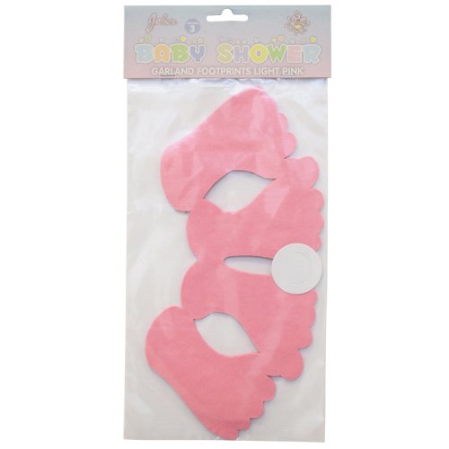 Girlang - Babyfötter - Ljusrosa Girlang - Babyfötter - Ljusrosa