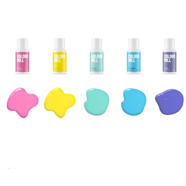 Colour mill Paket Regnb�gsf�rger 5 x 20 ml
