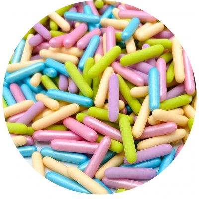 Sugar Rods - Happy Sprinkles - Pastel - 2 cm