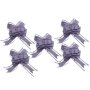 Dekorationsrosetter - Lila - 5-pack