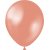Miniballonger enfrgade - Premium 13 cm - Metallic Rose Gold - 25-pack