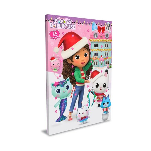 Adventskalender - Gabby\\\'s Dollhouse - Choklad - 24 luckor