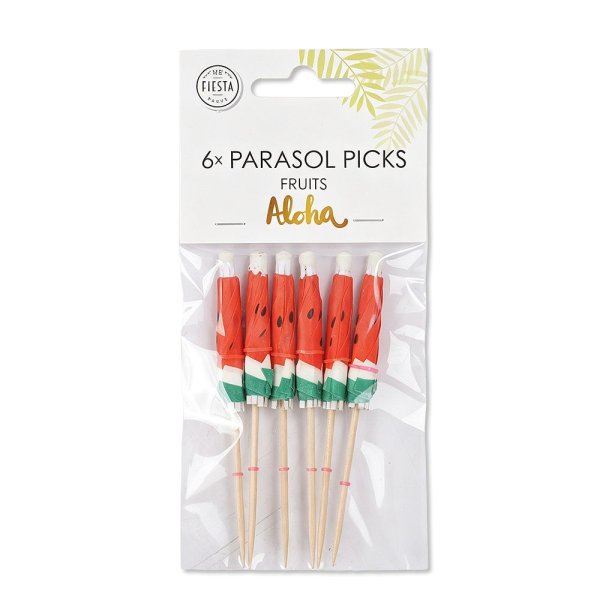 Party Picks - Aloha - 8 cm - 6-pack