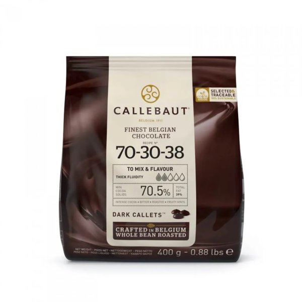 Choklad - 70-30-38 - Callebaut - 400g