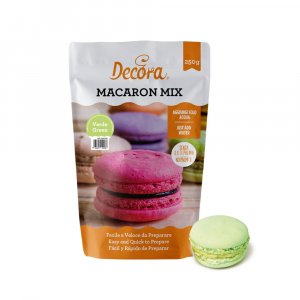 Bakmix - Macarons - Ljusgrn - 250g