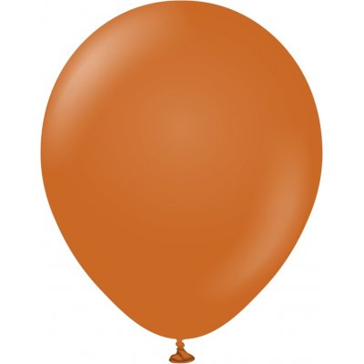 Ballonger enfrgade - Premium 45 cm - Rust Orange