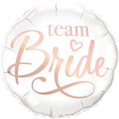 Folieballong - Team Bride