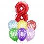 Ballongbukett 8 �r