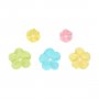 Sockerdekorationer Blommor, Pastell