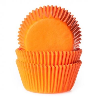 Muffinsformar - Orange - 50-pack