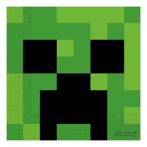 Servetter - Minecraft - 33x33 cm - 20-pack Servetter - Minecraft - 33x33 cm - 20-pack