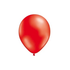 Ballonger - Metallic - R�d - 10-pack