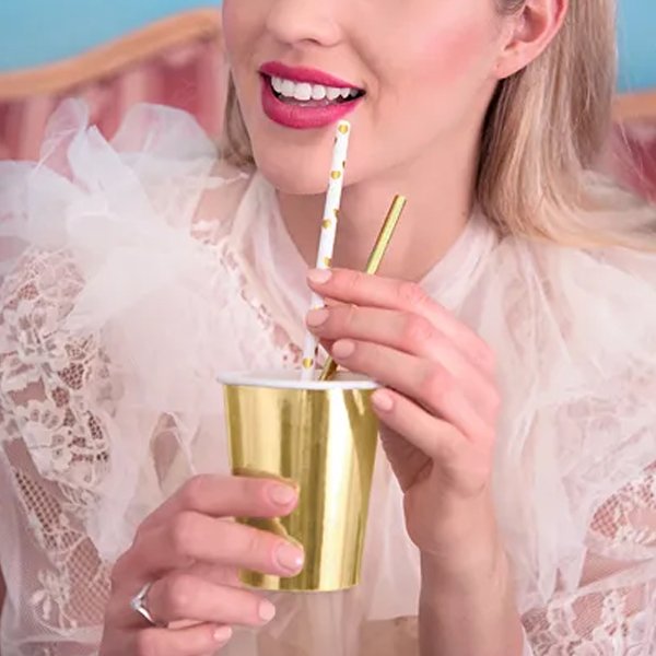 Sugrr - Hjrtan - Guld - 10 st