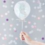 Minikonfettiballonger - 5-pack - Iridescent
