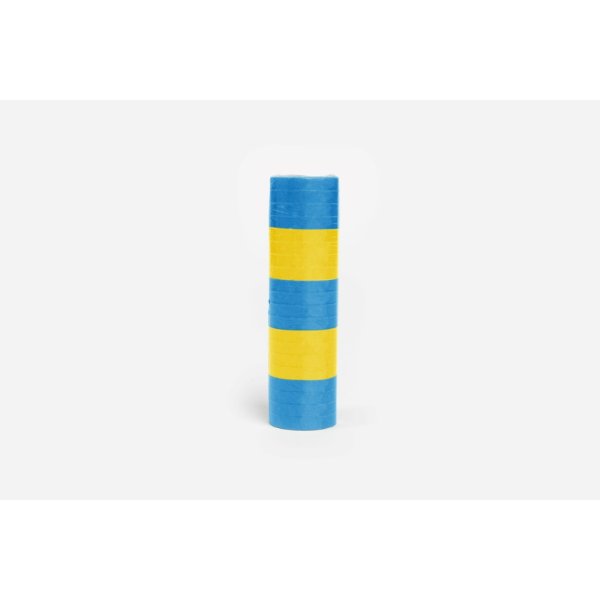Serpentiner - Bl�/Gul - 4 m - 20-pack