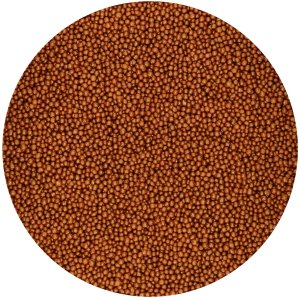 Sockerp�rlor Mini - Matt Guld 80 g - FunCakes