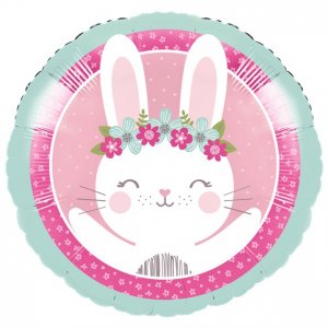 Folieballong - Birthday Bunny